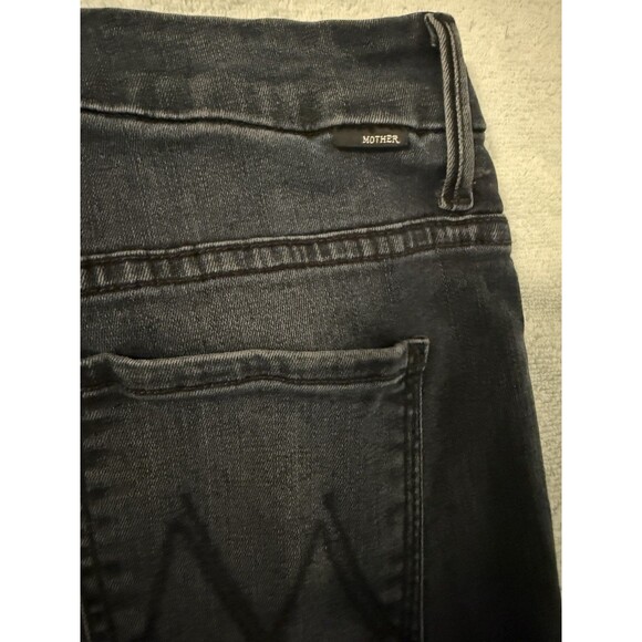 Mother Denim High-Waisted Looker Crop Women’s Jeans My Wildest Ride Wash Size 26 - Picture 7 of 8